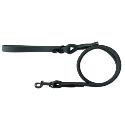 4ft Rope Lead - Black (New Clip)