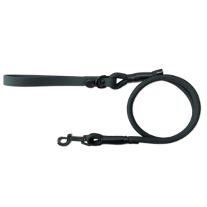 4ft Rope Lead - Black (New Clip)