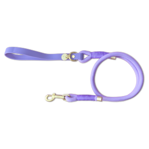 4ft Rope Lead - Walkies Ready® Lavender Lilac (New Clip)
