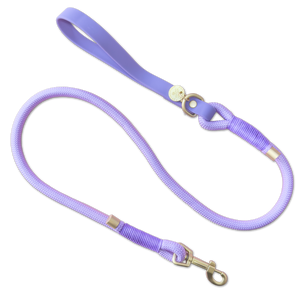 4ft Rope Lead - Walkies Ready® Lavender Lilac (New Clip)