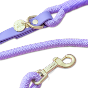 4ft Rope Lead - Walkies Ready® Lavender Lilac (New Clip)