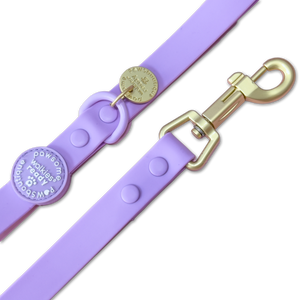 4ft Waterproof Lead - Walkies Ready® Lavender Lilac (New Clip)
