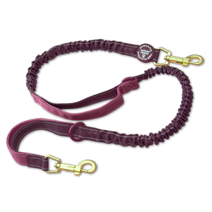 Handsfree Lead - Walkies Ready® Mulberry (New Clip)
