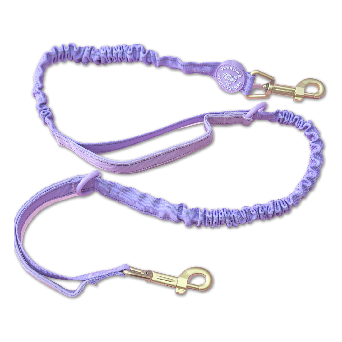 Handsfree Lead - Walkies Ready® Lavender Lilac (New Clip)