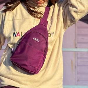 Sling Backpack - Walkies Ready® Plum