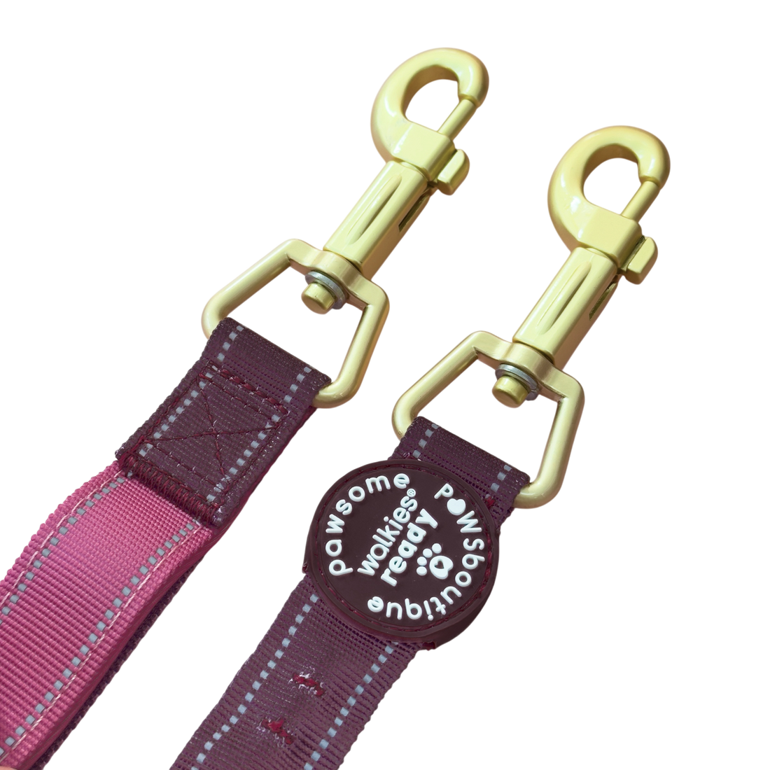 Handsfree Lead - Walkies Ready® Mulberry (New Clip)