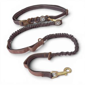 Handsfree Lead - Walkies Ready® Chocolate Brown (New Clip)