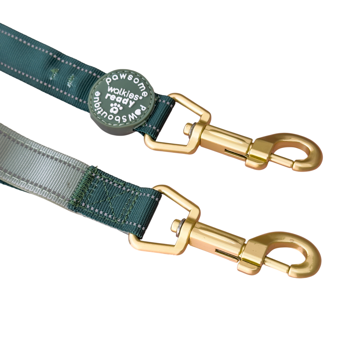 Handsfree Lead - Walkies Ready® Forest Green (New Clip)