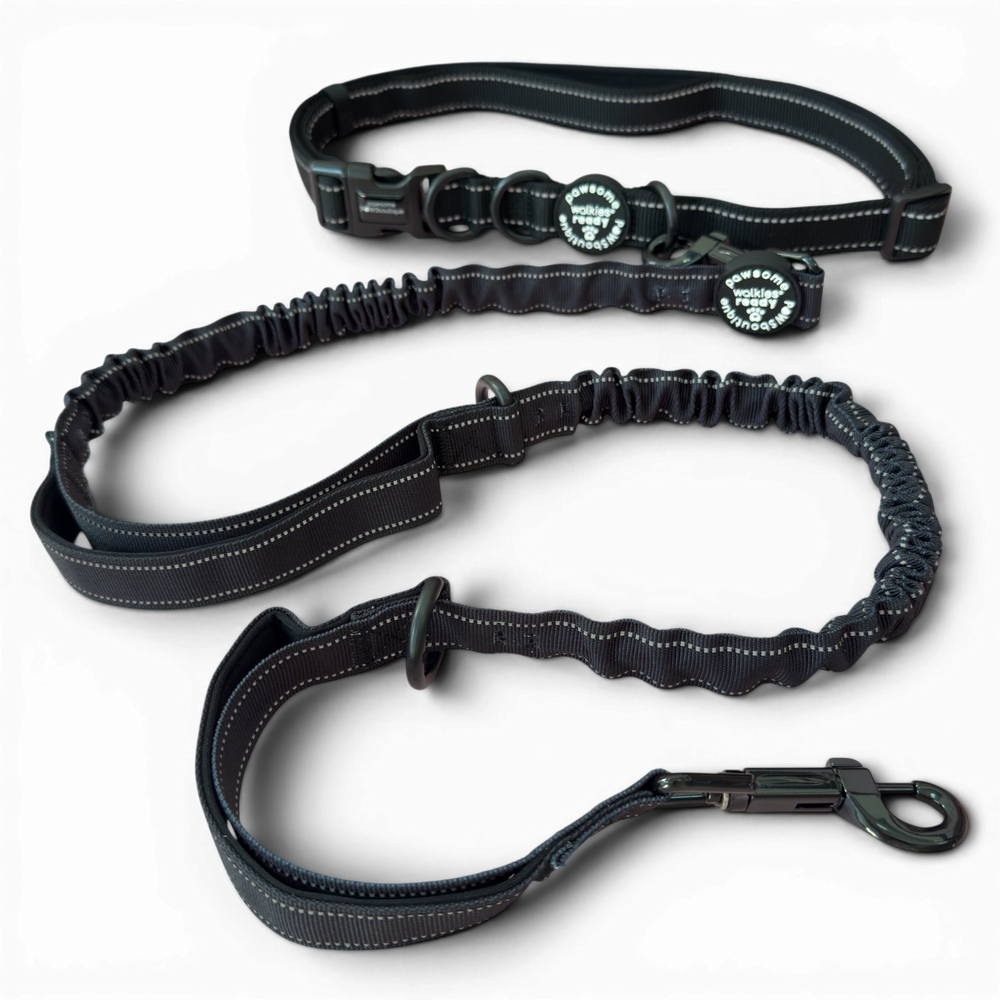 Handsfree Lead - Walkies Ready® Black (New Clip)