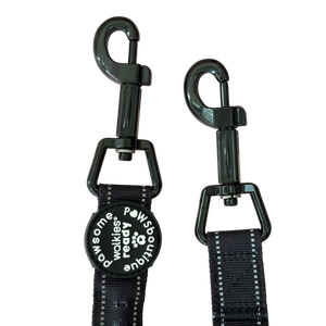 Handsfree Lead - Walkies Ready® Black (New Clip)