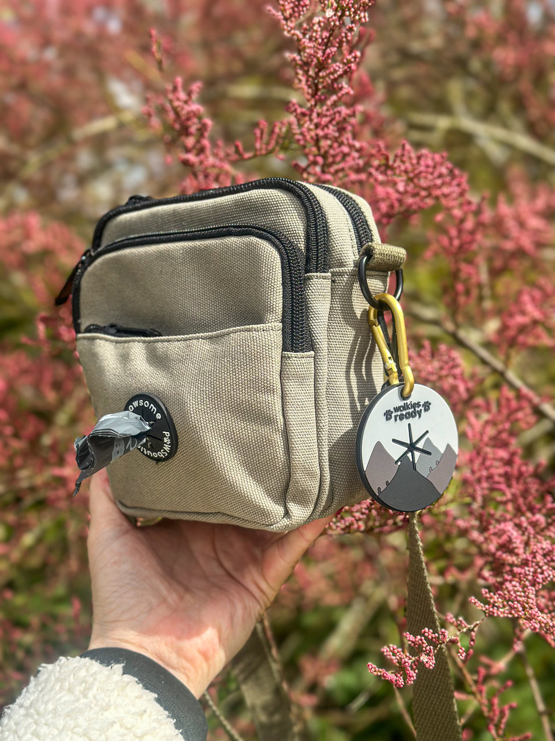 Pawsome Poop Pocket - Walkies Ready®- Charcoal