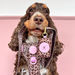 Poo Bag Holder - Leopard Print