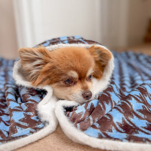 Dog Blanket - Horizon Houndstooth