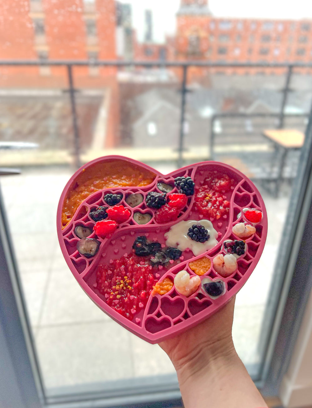 Lick Mat - Raspberry Pink