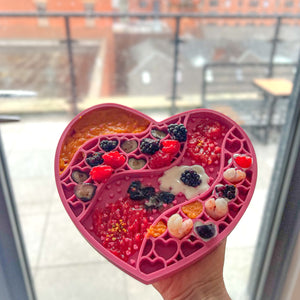 Lick Mat - Raspberry Pink