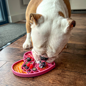 Lick Mat - Raspberry Pink