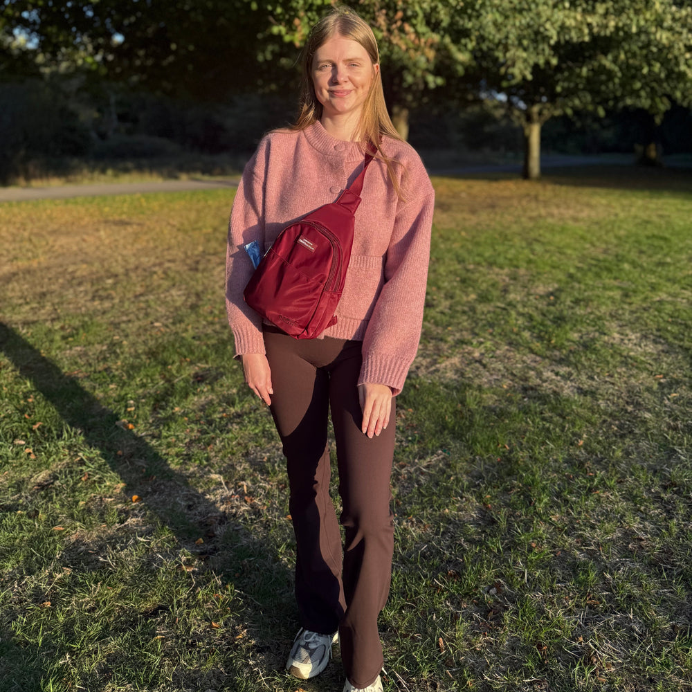 Sling Backpack - Walkies Ready® Ruby Red