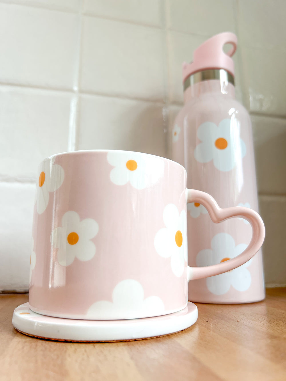 Mug - Pink Flowers