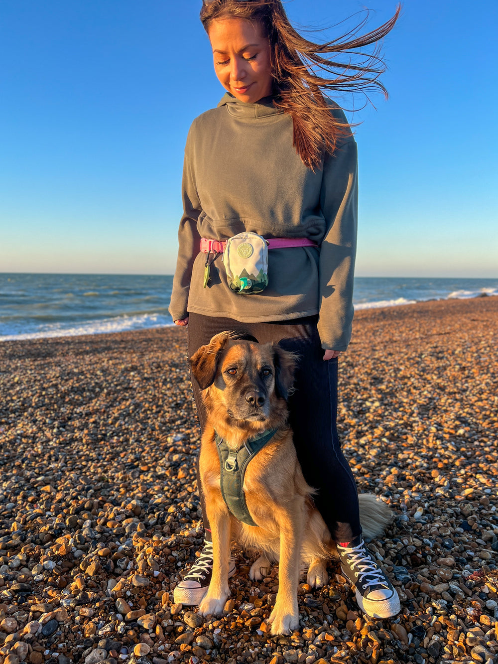 Treat + Go Bag - Walkies Ready® Forest Green