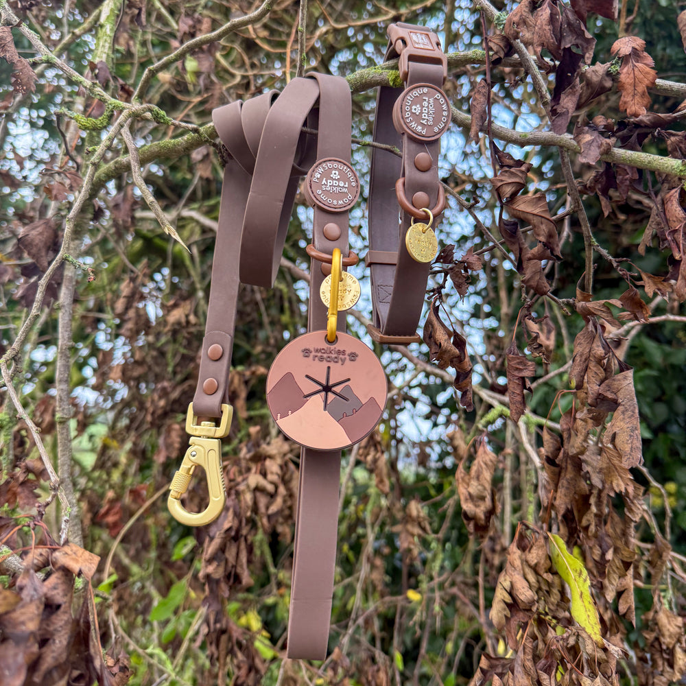 Pawsome Poop Pocket - Walkies Ready® - Chocolate Brown