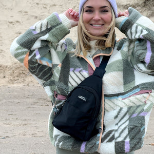 Sling Backpack - Walkies Ready® Black