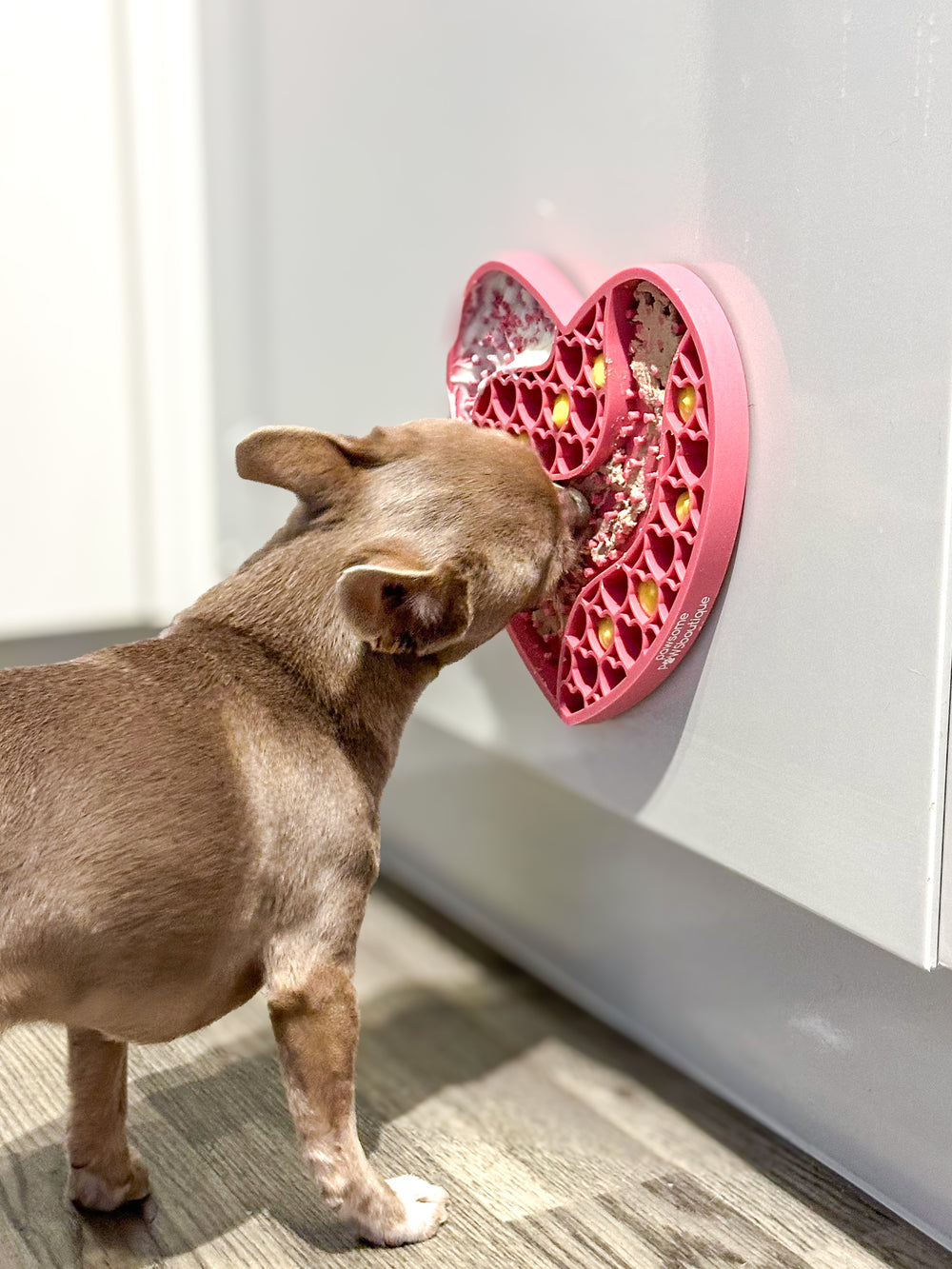 Lick Mat - Raspberry Pink