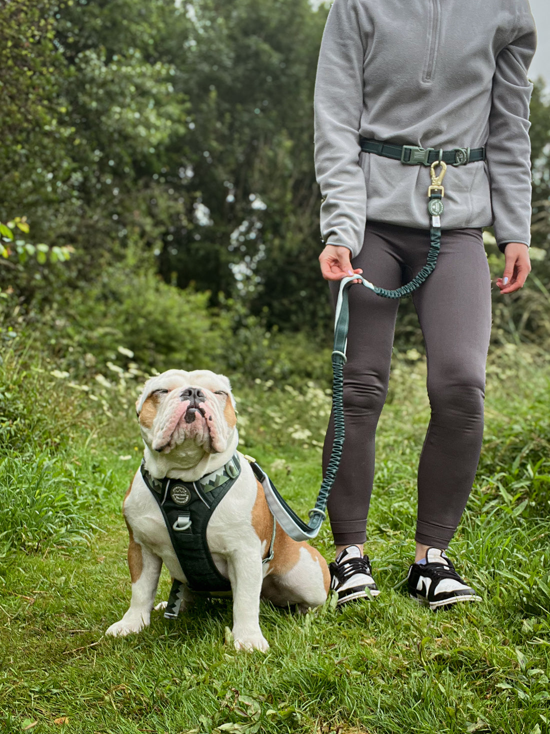 Handsfree Lead - Walkies Ready® Forest Green