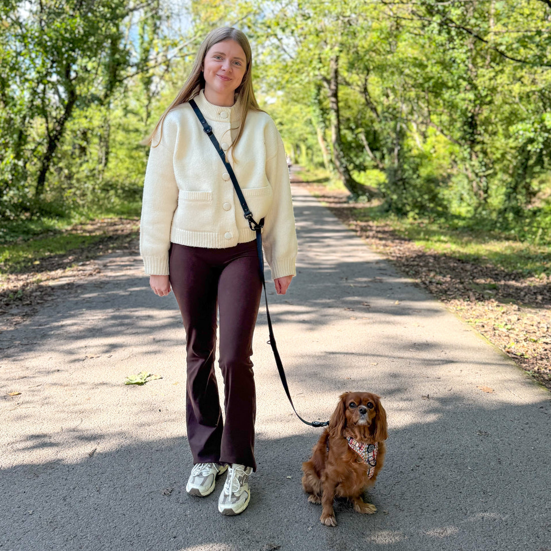 Double Ended Lead - Walkies Ready® Black