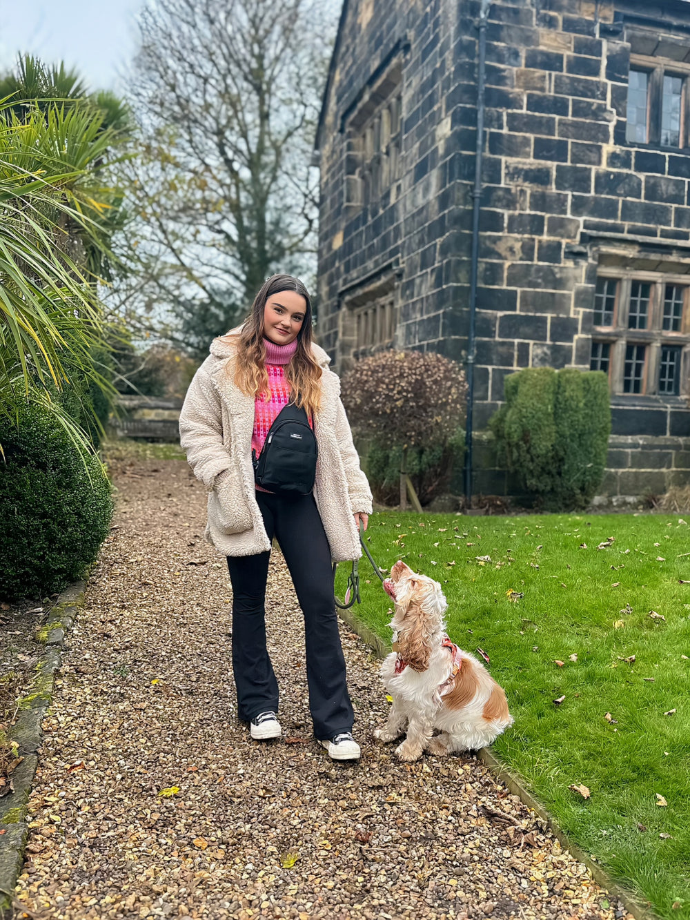 Sling Backpack - Walkies Ready® Black