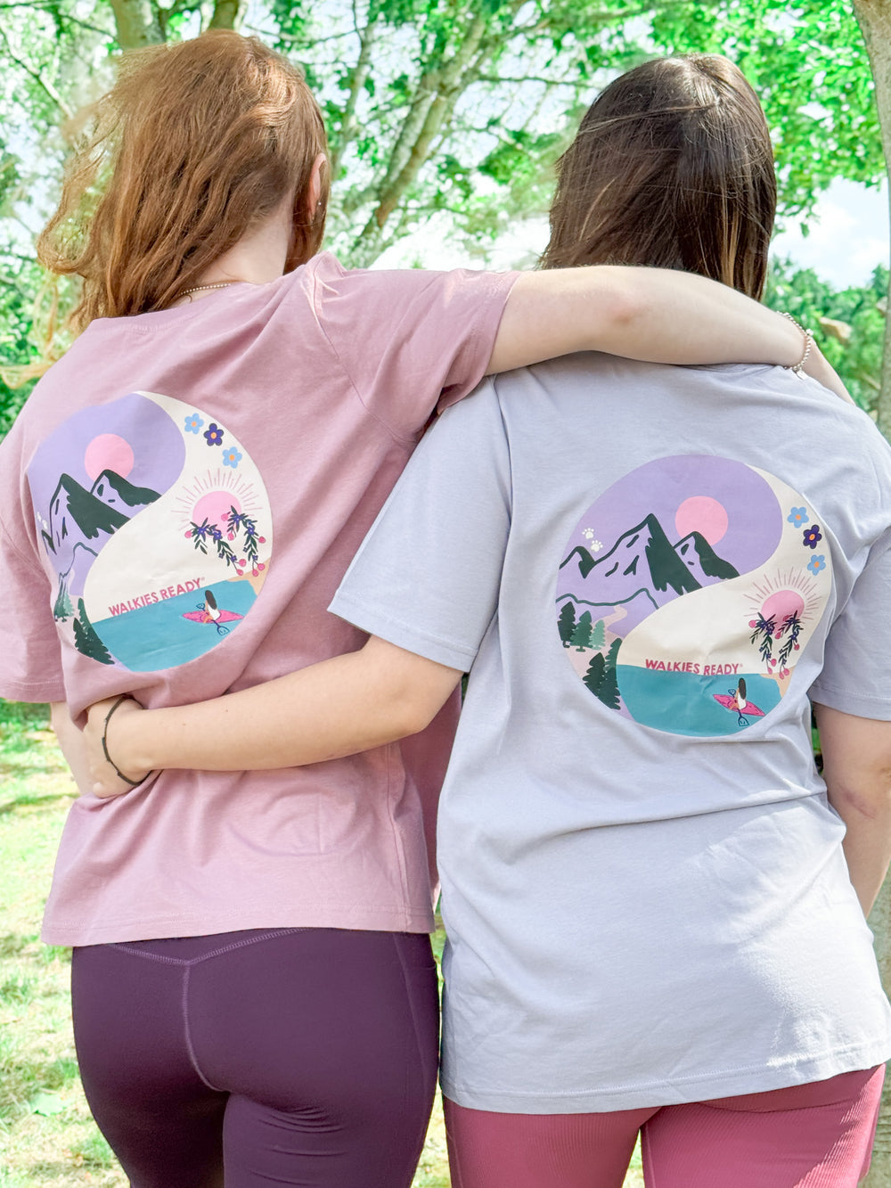 T-Shirt - Roaming Wild Dusky Pink