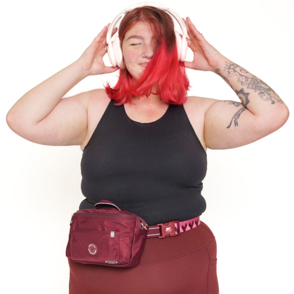 All In One Bumbag - Mulberry