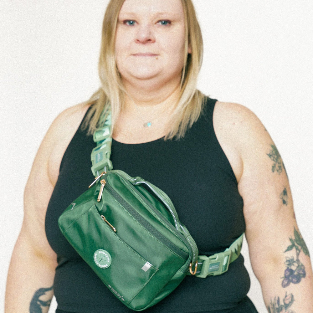 All In One Bumbag - Forest Green