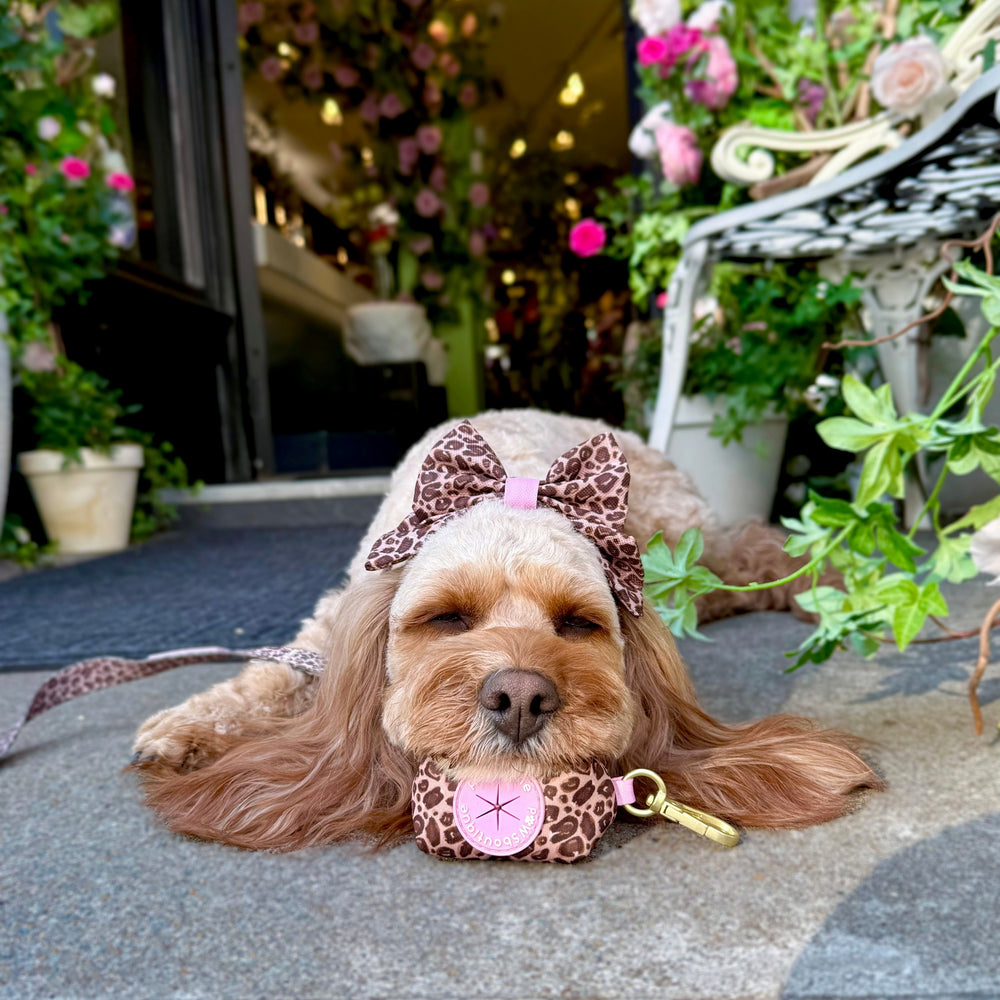 Poo Bag Holder - Leopard Print