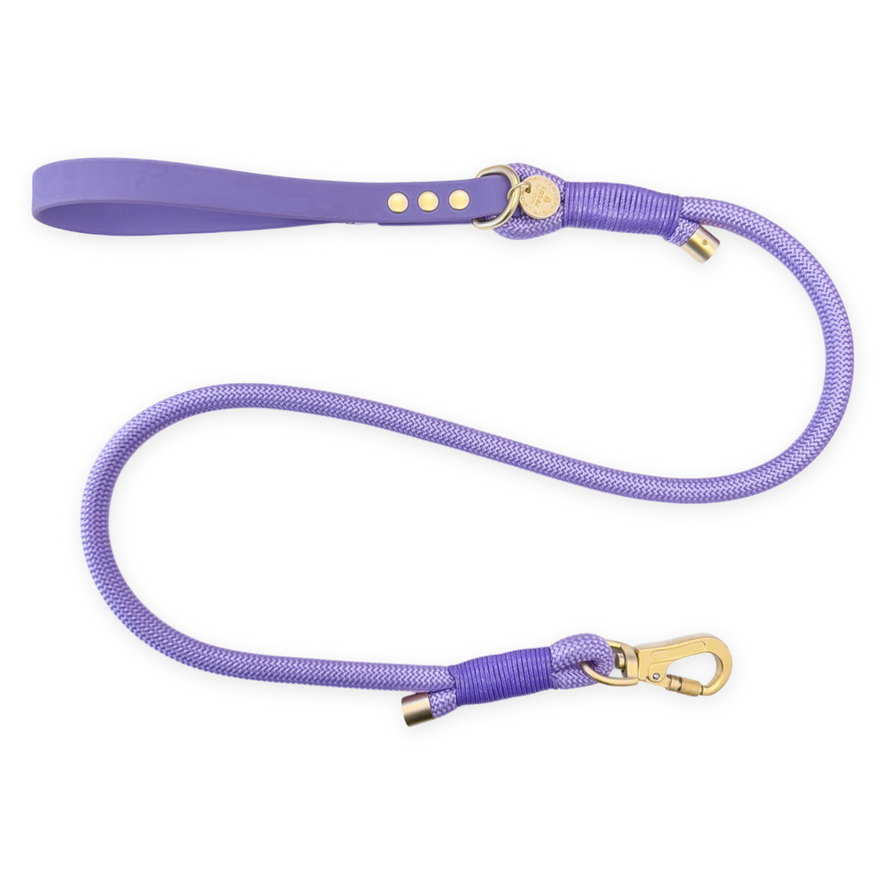 4ft Rope Lead - Walkies Ready® Lavender Lilac