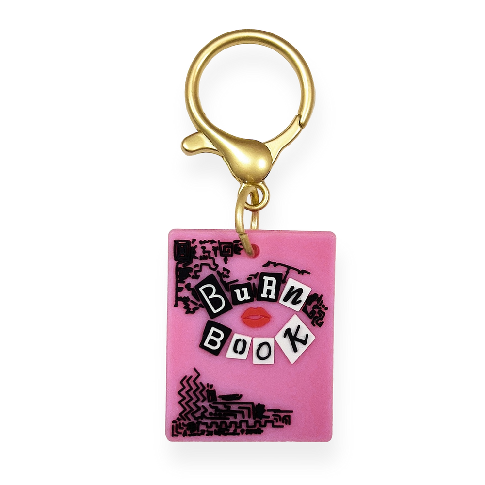 Burn Book Collar/Lead Charm - Mean Girls
