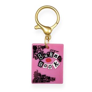 Burn Book Collar/Lead Charm - Mean Girls