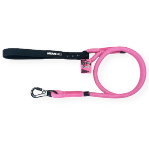 4ft Rope Lead - Mean Girls - Pink and Black
