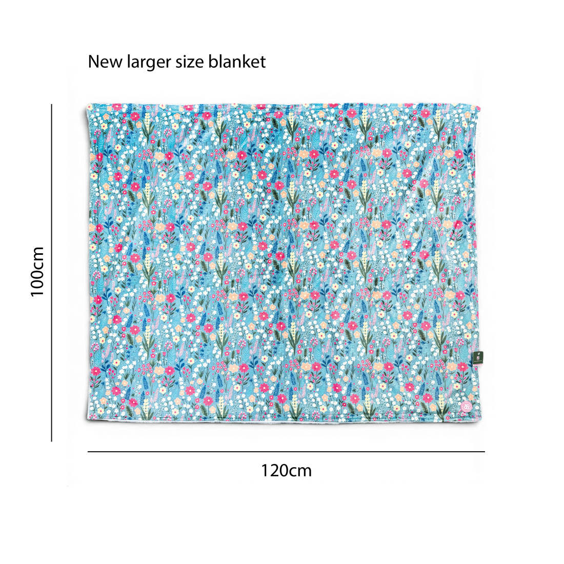 Dog Blanket -  Whimsical Wildflowers