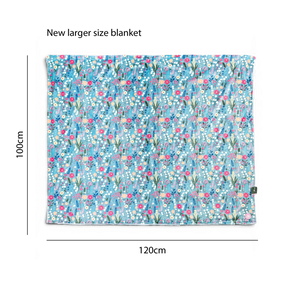Dog Blanket -  Whimsical Wildflowers
