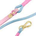 4ft Rope Lead - Pink + Blue