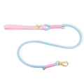 4ft Rope Lead - Pink + Blue