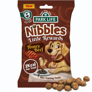PARK LiFE Nibbles (Little Rewards) Honey Beef Flavour 80g