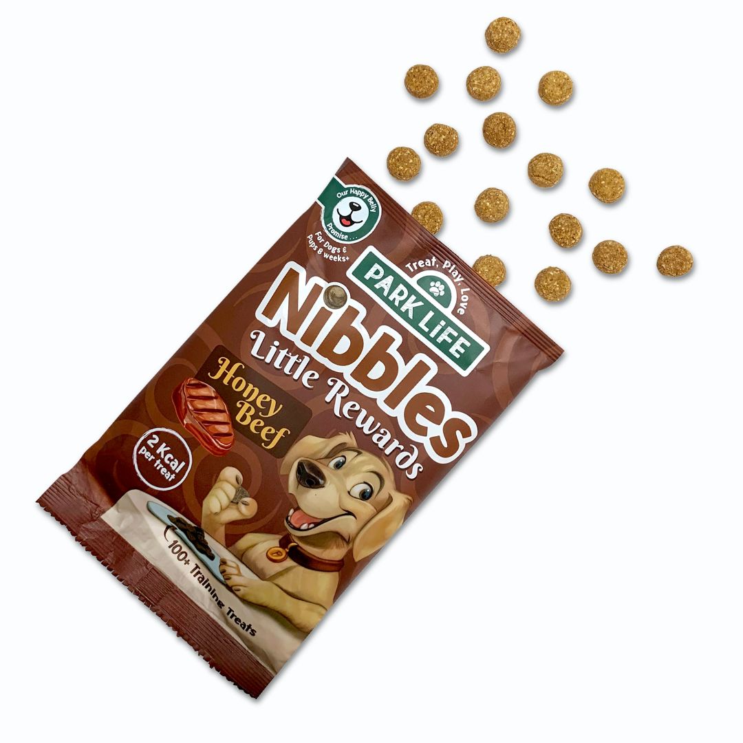 PARK LiFE Nibbles (Little Rewards) Honey Beef Flavour 80g
