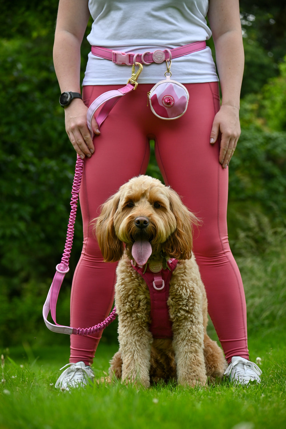 Handsfree Lead - Walkies Ready® Raspberry Pink