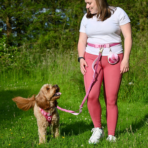 Handsfree Lead - Walkies Ready® Raspberry Pink