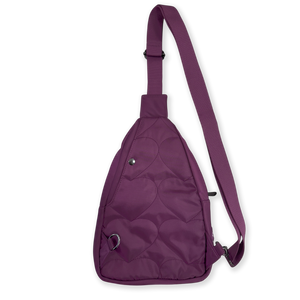 Sling Backpack - Walkies Ready® Plum