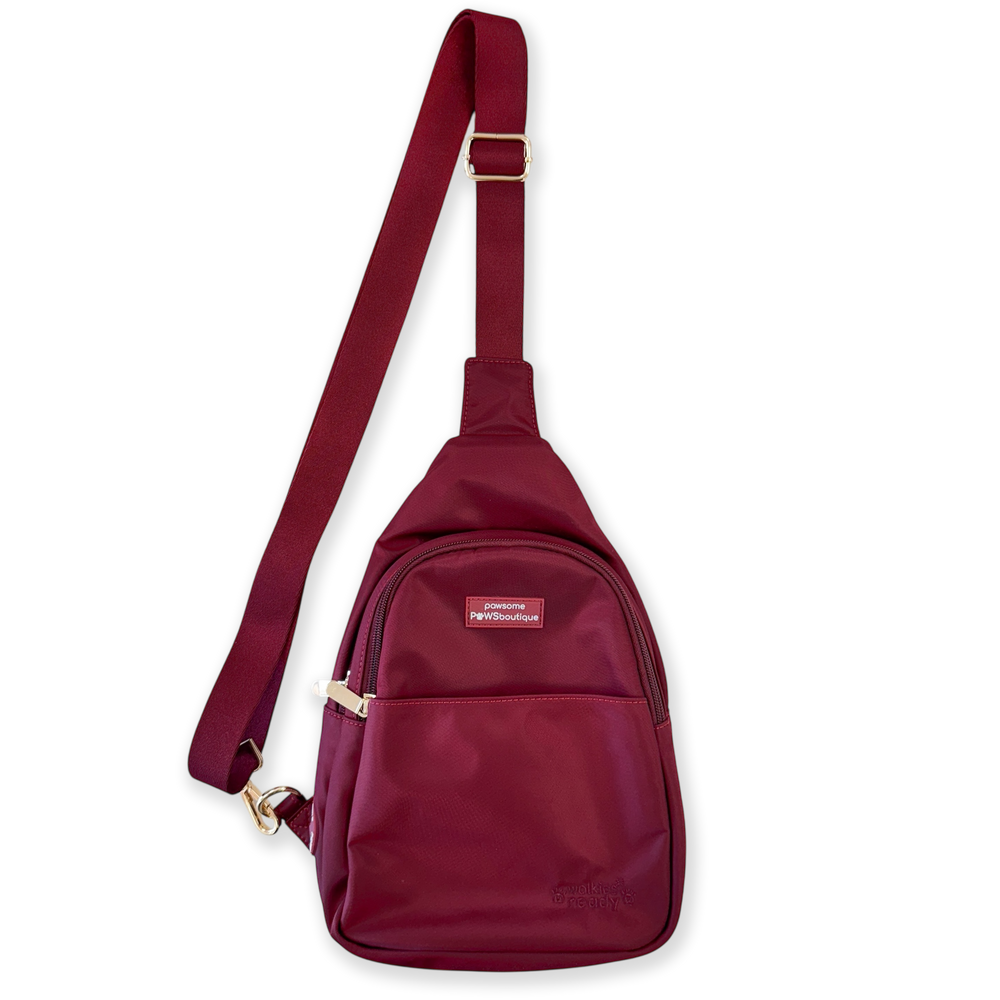 Sling Backpack - Walkies Ready® Ruby Red