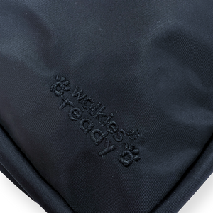 Sling Backpack - Walkies Ready® Black