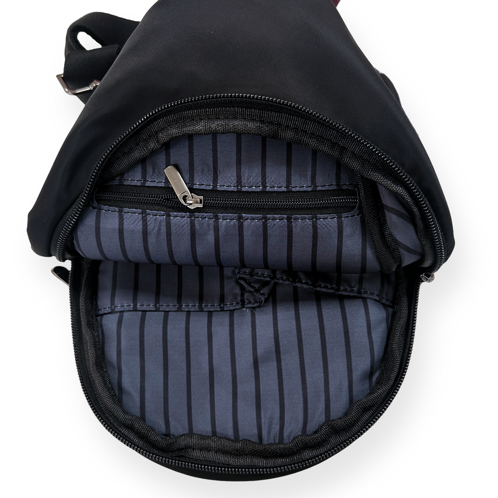 Sling Backpack - Walkies Ready® Black