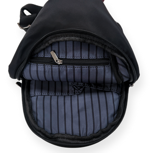 Sling Backpack - Walkies Ready® Black